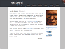Tablet Screenshot of jan.strojil.cz
